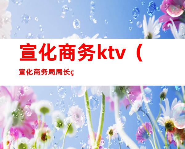 宣化商务ktv(宣化商务局局长照片)