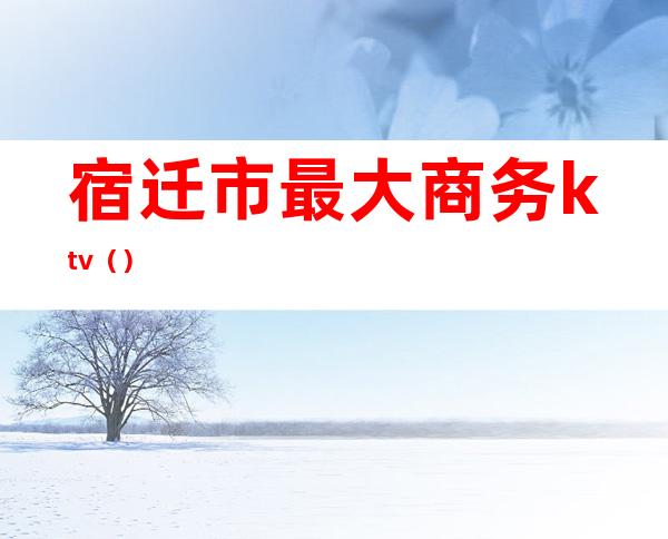 宿迁市最大商务ktv()