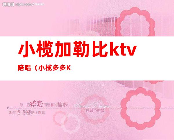 小榄加勒比ktv陪唱（小榄多多KTV）