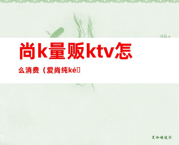 尚k量贩ktv怎么消费(爱尚纯k量贩ktv怎么样)