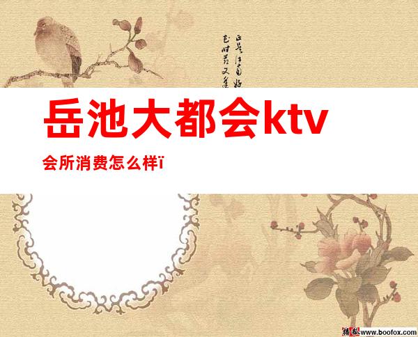 岳池大都会ktv会所消费怎么样(岳池唱歌哪个ktv好一点儿)