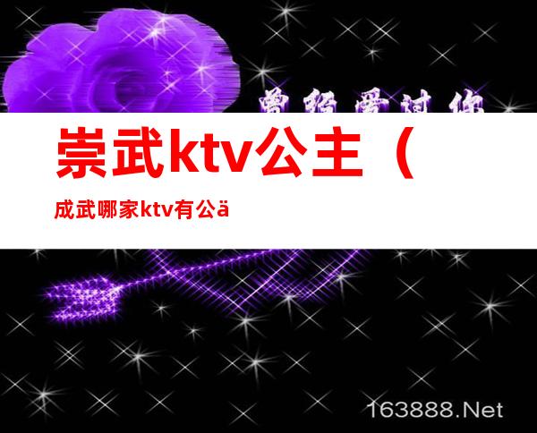 崇武ktv公主(成武哪家ktv有公主)