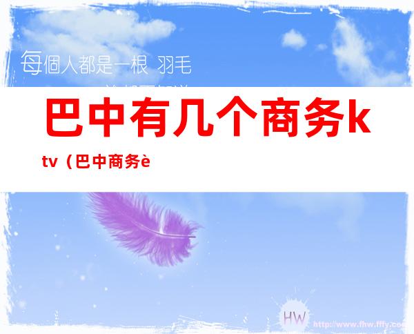 巴中有几个商务ktv(巴中商务车电话号码)