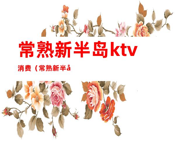 常熟新半岛ktv消费(常熟新半岛ktv消费怎么样)