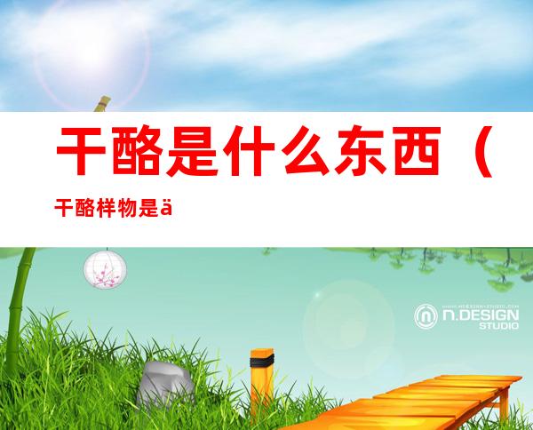 干酪是什么东西(干酪样物是什么样的)