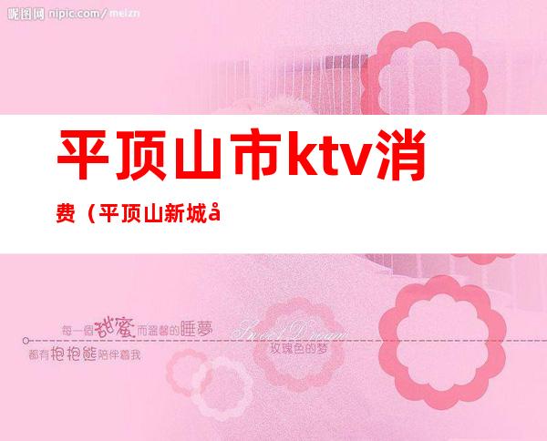 平顶山市ktv消费(平顶山新城区ktv)