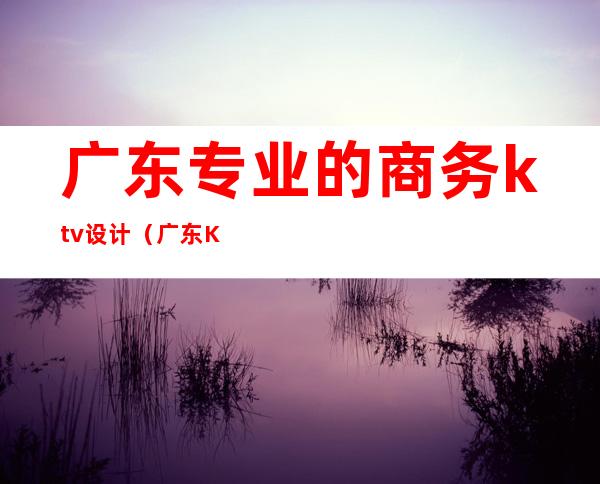 广东专业的商务ktv设计(广东KTV管理)