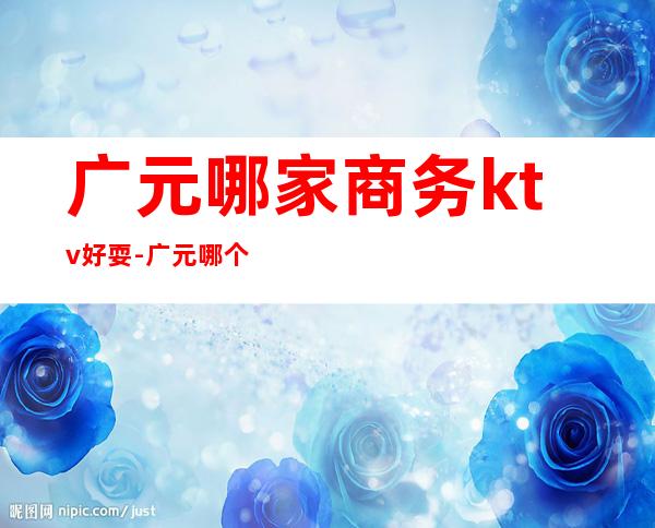 广元哪家商务ktv好耍-广元哪个KTV比较好?