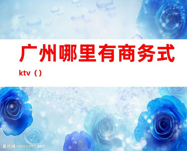 广州哪里有商务式ktv（）