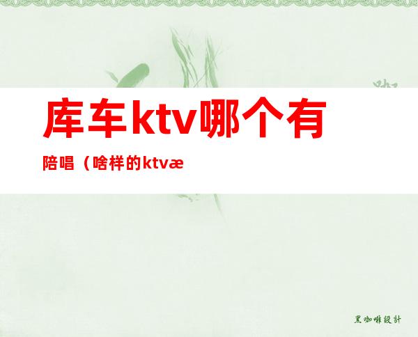 库车ktv哪个有陪唱(啥样的ktv有陪唱)