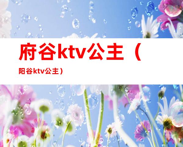 府谷ktv公主(阳谷ktv公主)