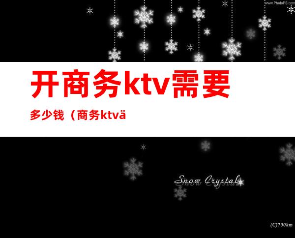 开商务ktv需要多少钱(商务ktv一般消费多少)