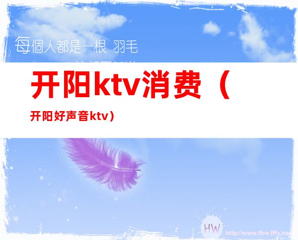 开阳ktv消费（开阳好声音ktv）