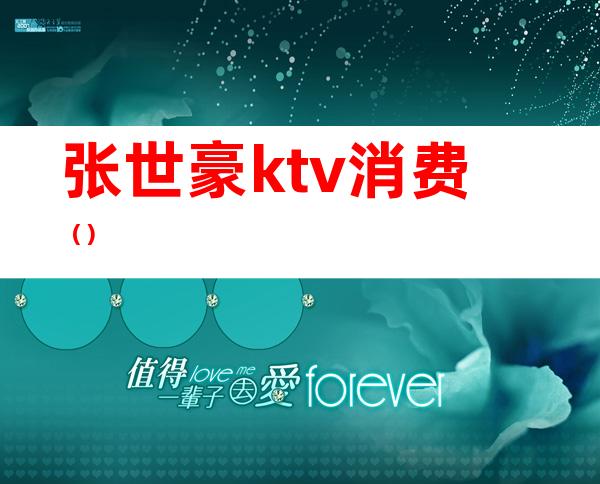 张世豪ktv消费（）