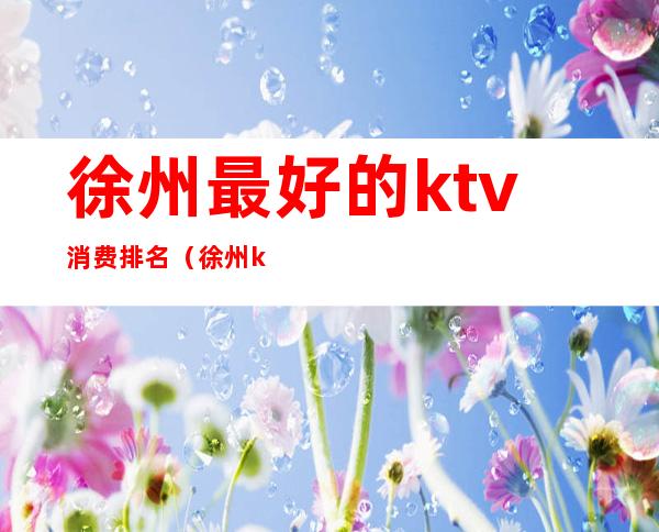 徐州最好的ktv消费排名(徐州ktv多少钱一小时)