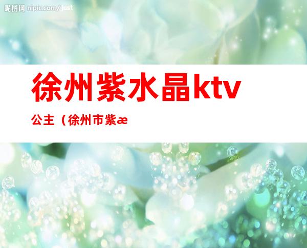 徐州紫水晶ktv公主(徐州市紫水晶娱乐会所)