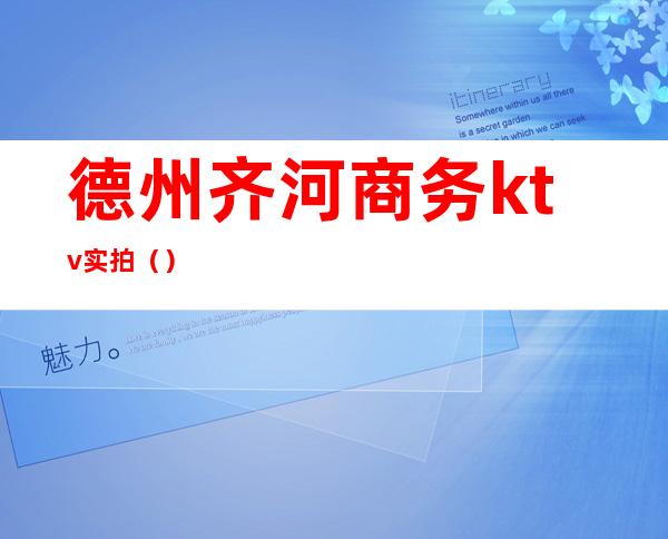 德州齐河商务ktv实拍()