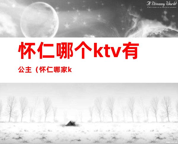怀仁哪个ktv有公主(怀仁哪家ktv有陪酒)