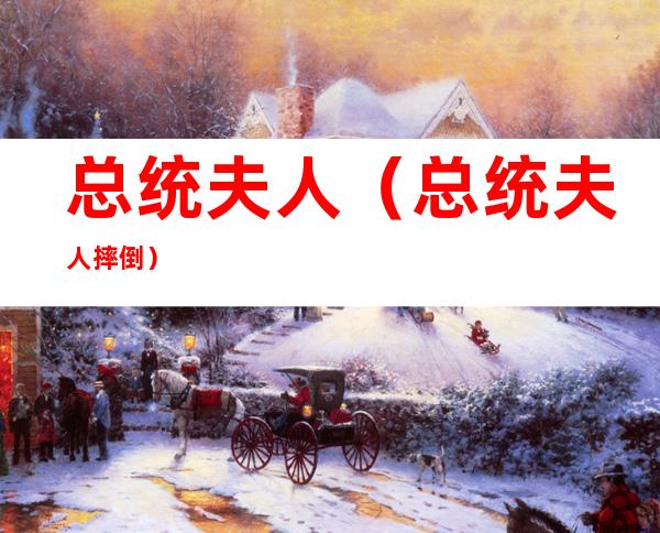 总统夫人(总统夫人摔倒)
