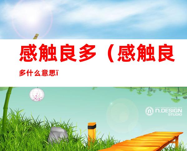 感触良多（感触良多什么意思）