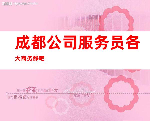 成都公司/服务员各大商务静吧