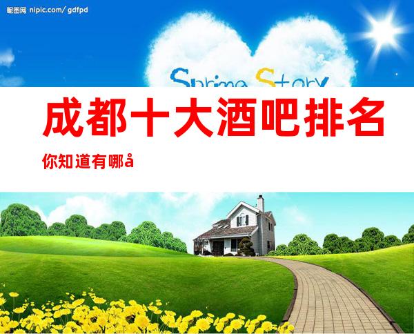 成都十大酒吧排名你知道有哪几家，成都排行前十酒吧攻略