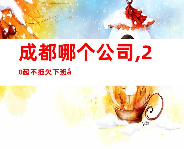 成都哪个公司,20起不拖欠下班即可拿