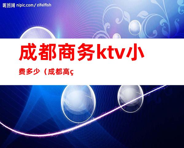成都商务ktv小费多少(成都高端商务ktv有哪些)