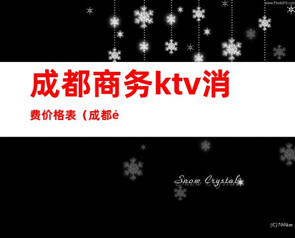 成都商务ktv消费价格表(成都高端商务ktv有哪些)
