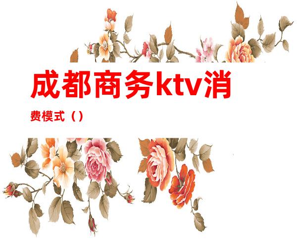 成都商务ktv消费模式()