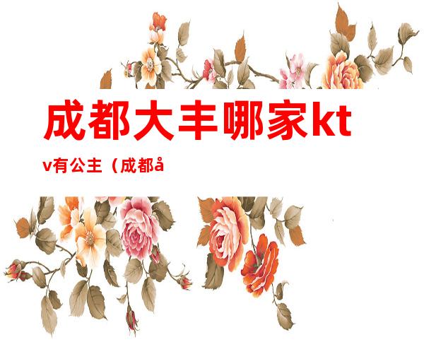 成都大丰哪家ktv有公主(成都大丰哪家ktv有公主服务)