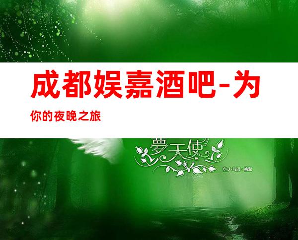 成都娱嘉酒吧-为你的夜晚之旅保驾护航