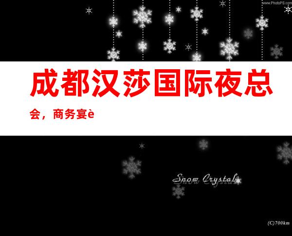 成都汉莎国际夜总会,商务宴请招待客户的好地方