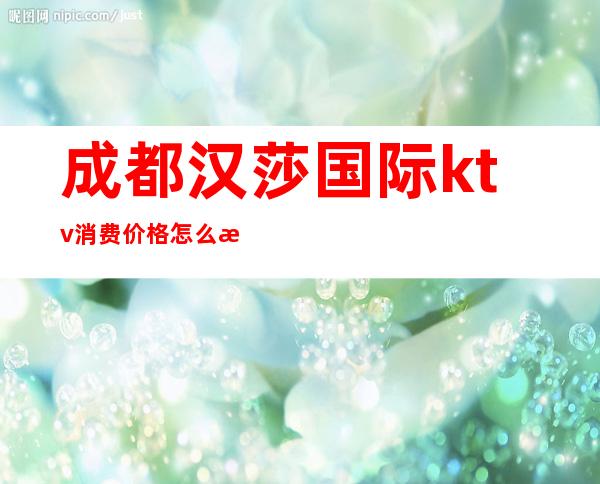 成都汉莎国际ktv消费价格怎么样,包间预订地址在哪里