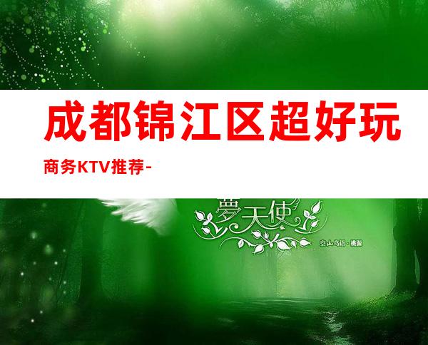 成都锦江区超好玩商务KTV推荐-成都五大夜总会