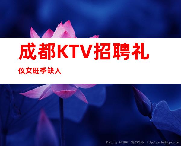 成都KTV招聘礼仪女旺季缺人