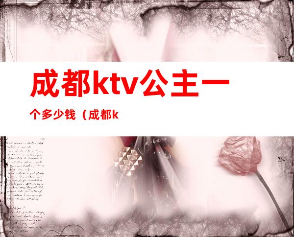 成都ktv公主一个多少钱(成都ktv公主小费多少)