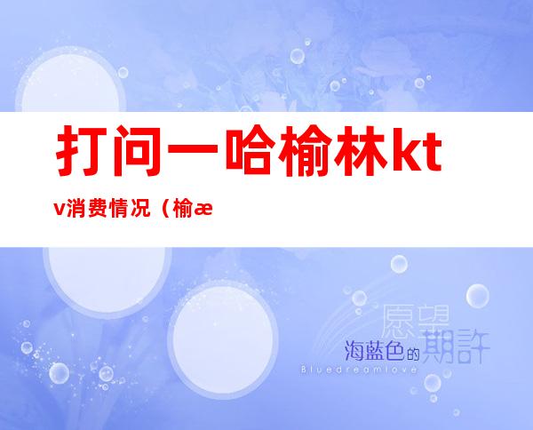 打问一哈榆林ktv消费情况(榆林ktv哪家最开放)