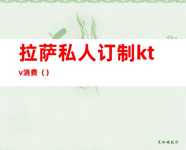 拉萨私人订制ktv消费()