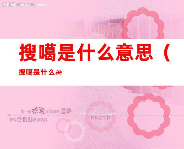 搜噶是什么意思(搜噶是什么意思?你知道吗?)