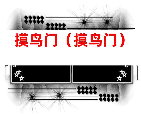 摸鸟门(摸鸟门)