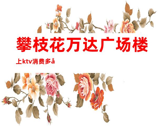 攀枝花万达广场楼上ktv消费多少(攀枝花万达ktv电话号码)