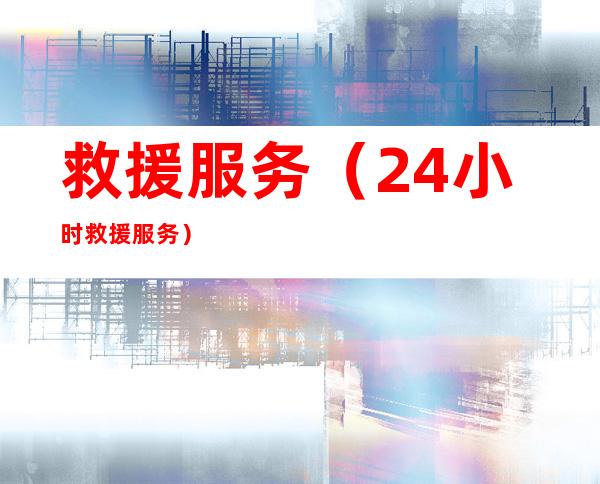 救援服务(24小时救援服务)