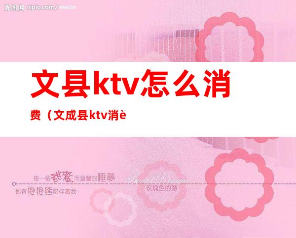 文县ktv怎么消费(文成县ktv消费)