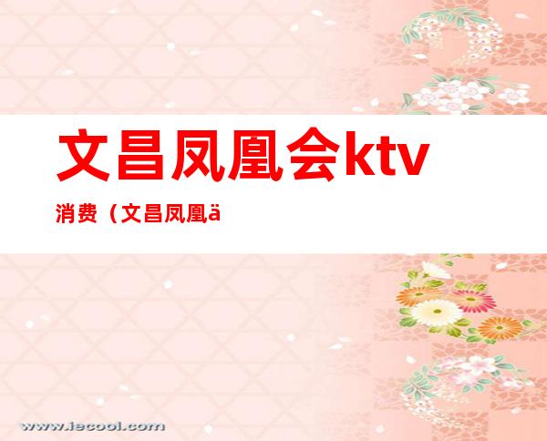 文昌凤凰会ktv消费（文昌凤凰会KTV）