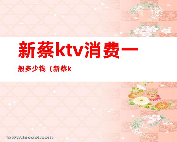 新蔡ktv消费一般多少钱（新蔡ktv哪里消费低）