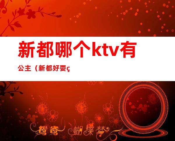新都哪个ktv有公主(新都好耍的KTV)