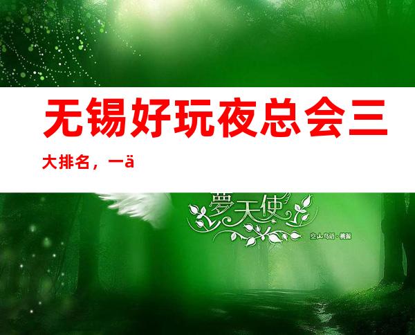 无锡好玩夜总会三大排名,一份排名一览 – 无锡惠山商务KTV