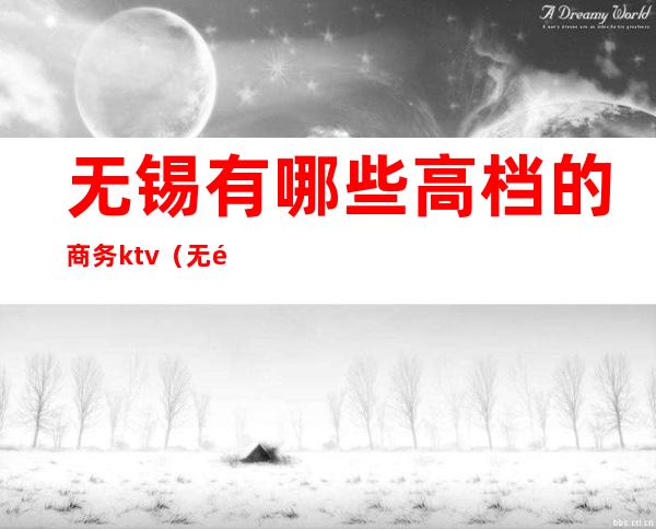 无锡有哪些高档的商务ktv（无锡档次高的酒店）
