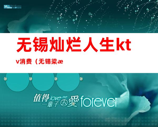 无锡灿烂人生ktv消费(无锡梁溪灿烂人生ktv多少钱)